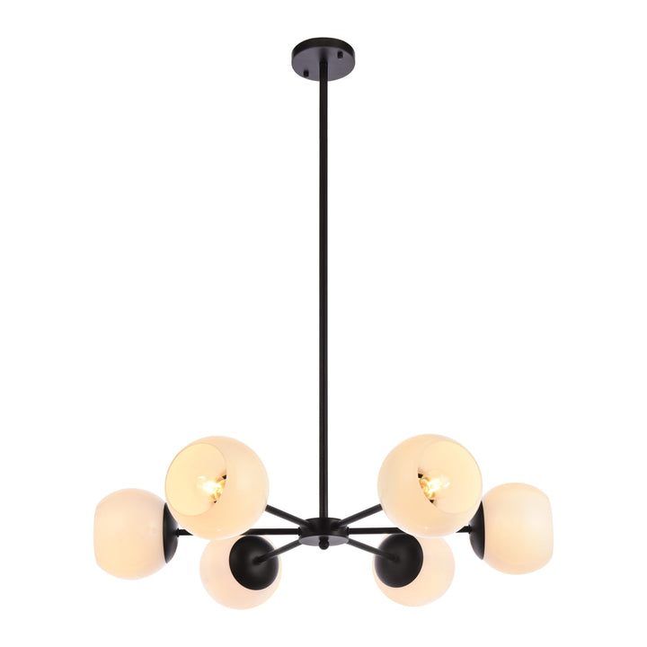 Briggs Pendant in Black by Living District