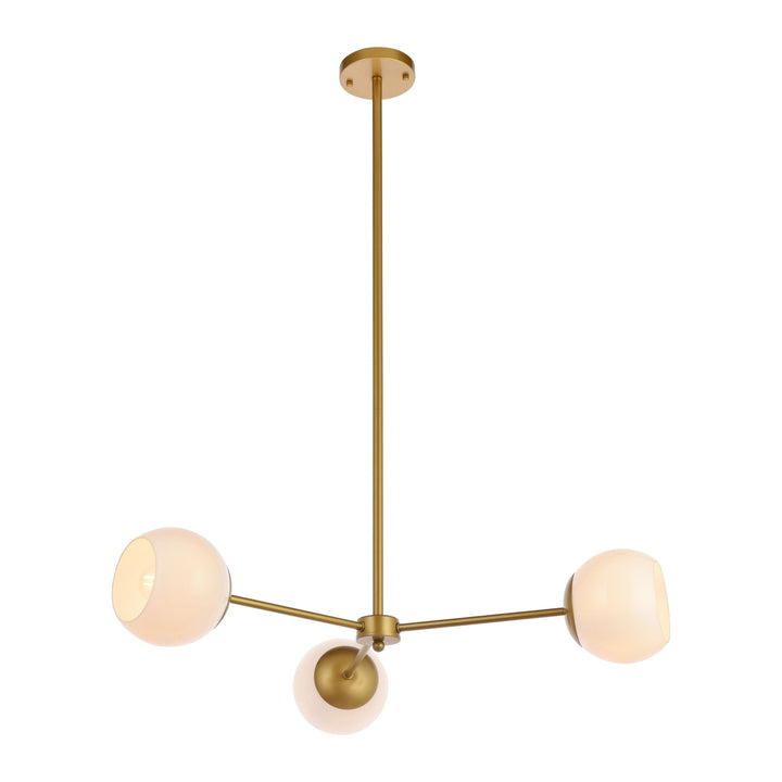 Briggs Pendant (LD646) in Brass by Living District