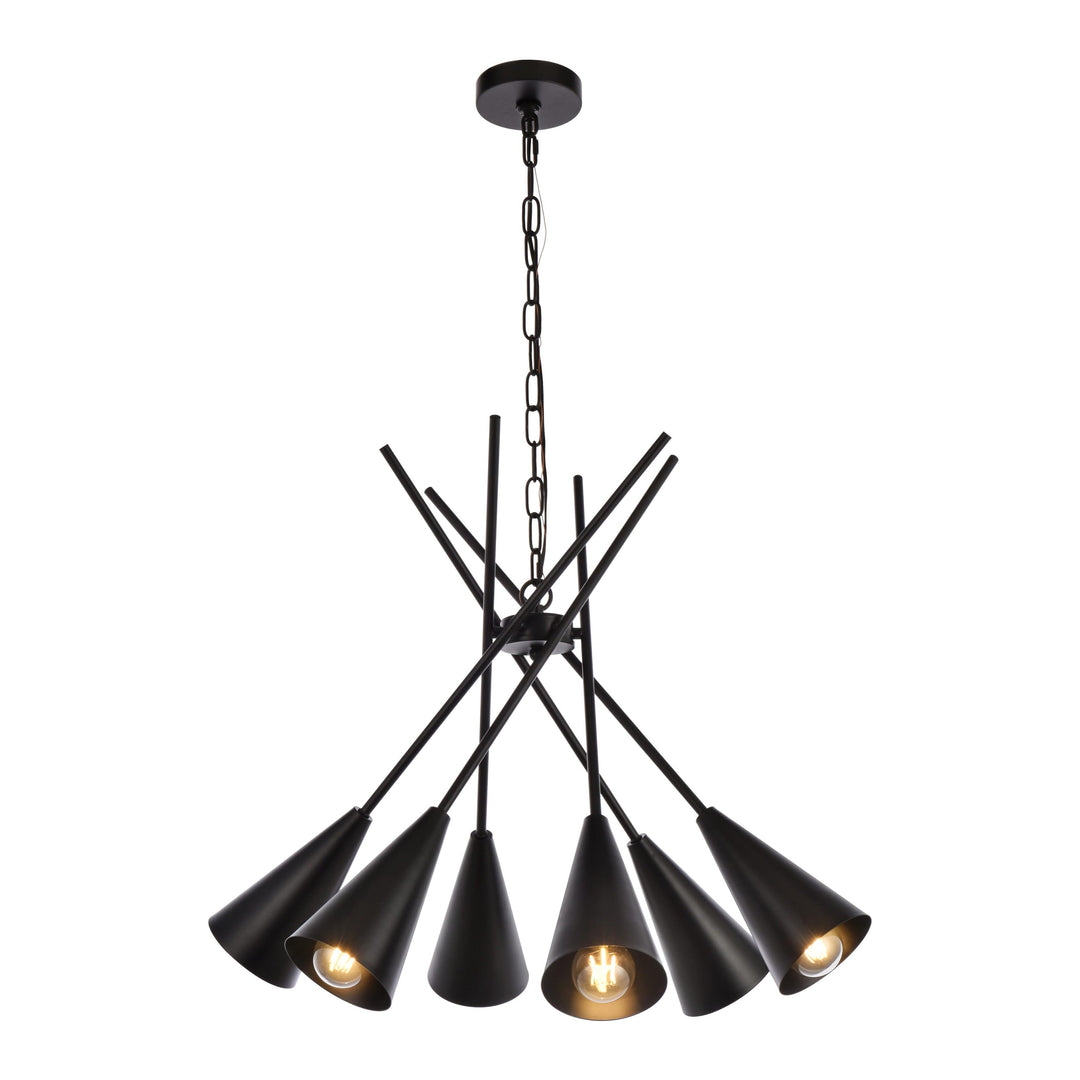 Casen Pendant in Black by Living District
