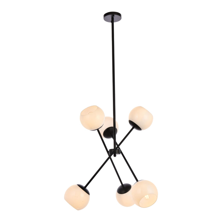 Axl Pendant in Black by Living District
