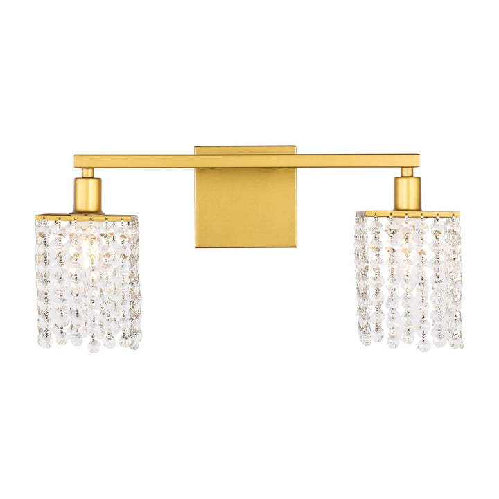 Phineas Vanity Light in Brass by Living District