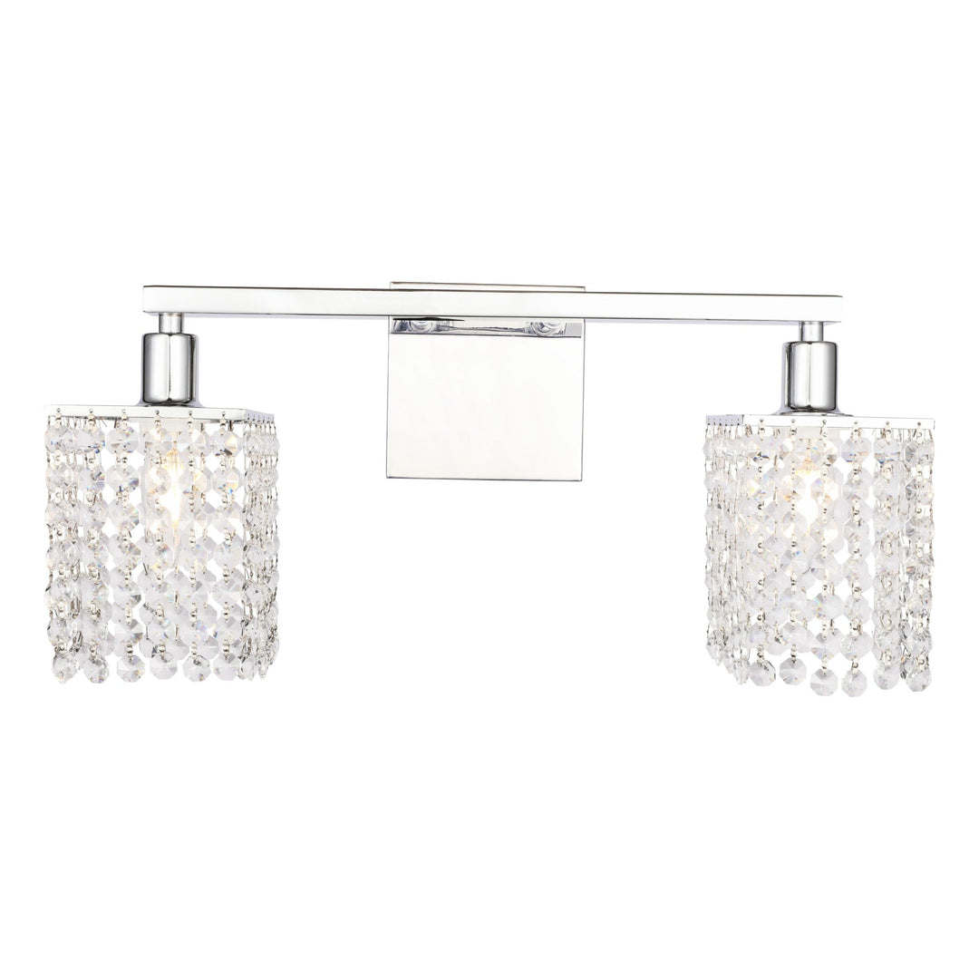Phineas Vanity Light in Chrome by Living District