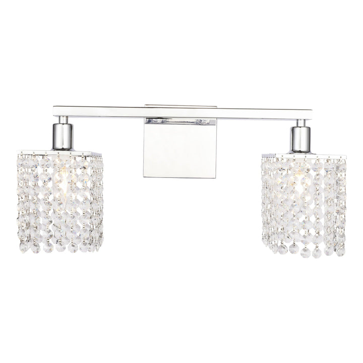 Phineas Vanity Light in Chrome by Living District