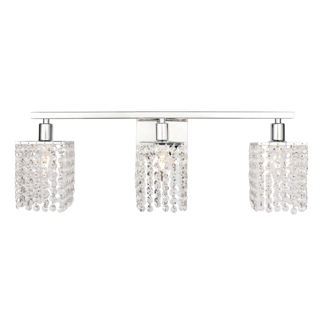 Phineas Vanity Light in Chrome by Living District