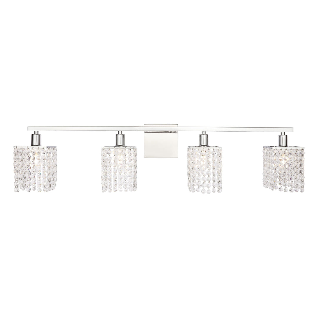 Phineas Vanity Light in Chrome by Living District