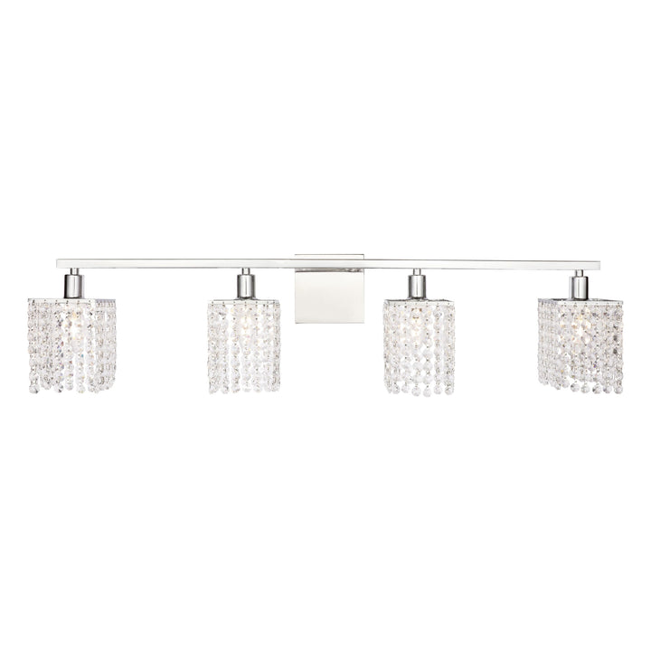 Phineas Vanity Light in Chrome by Living District