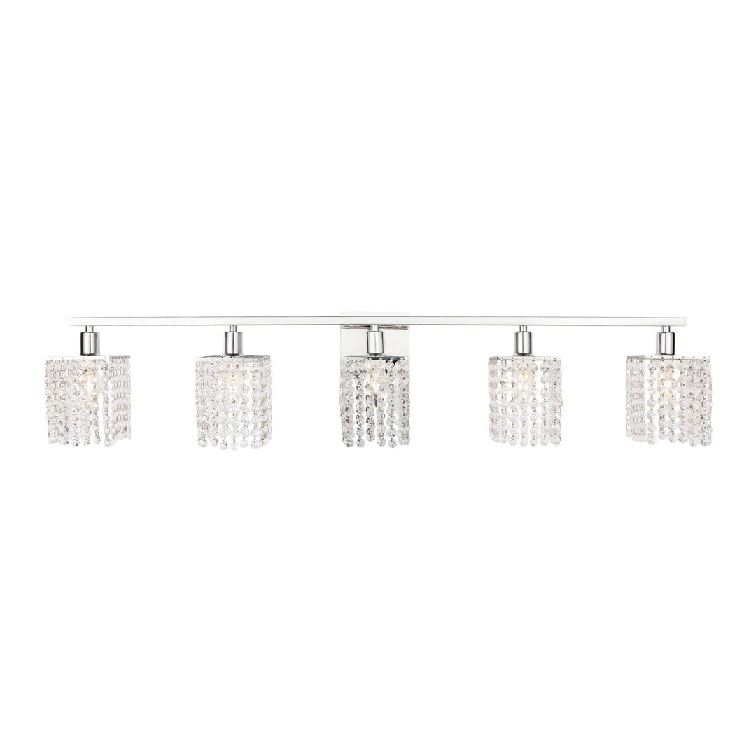 Phineas Vanity Light in Chrome by Living District