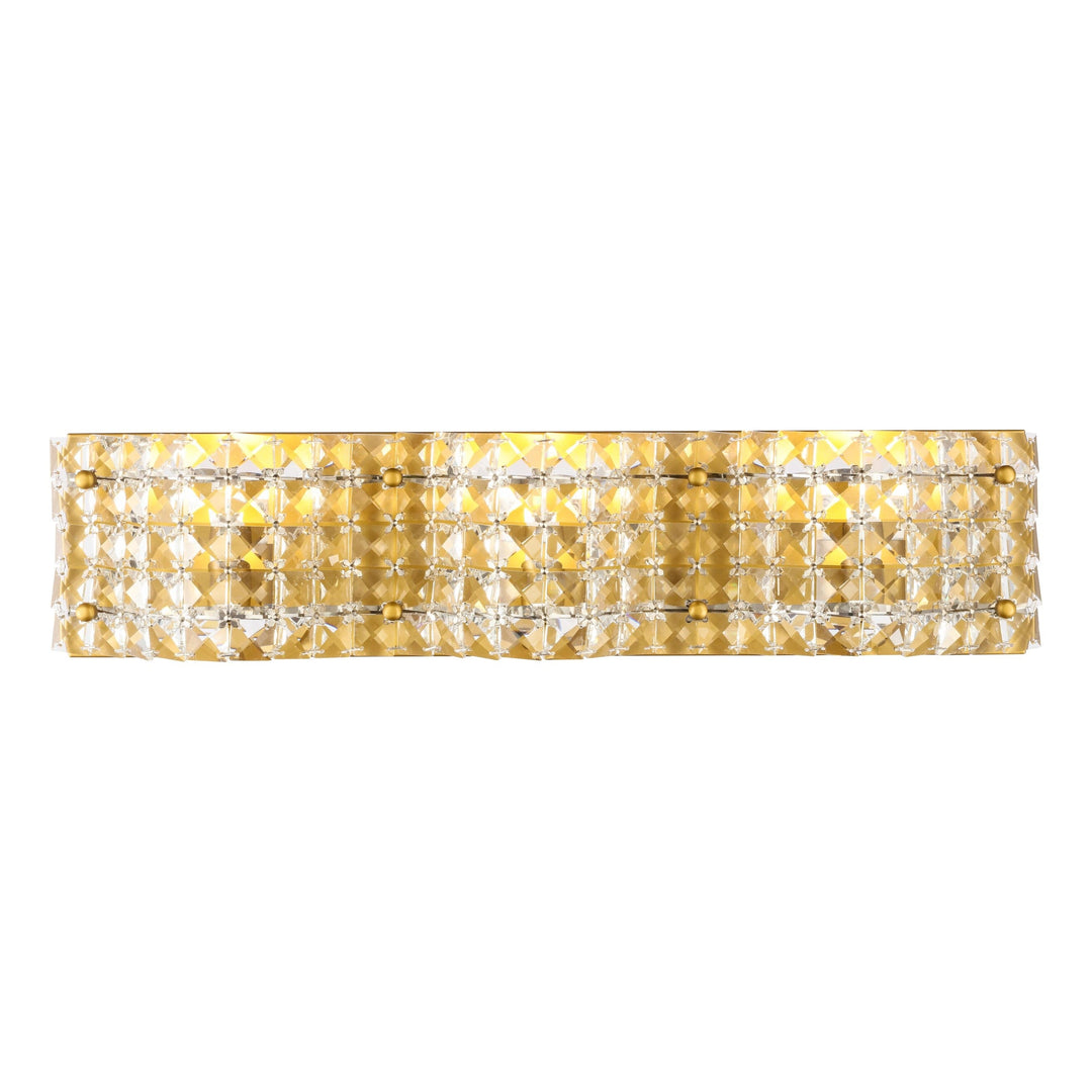 Ollie Vanity Light in Brass by Living District