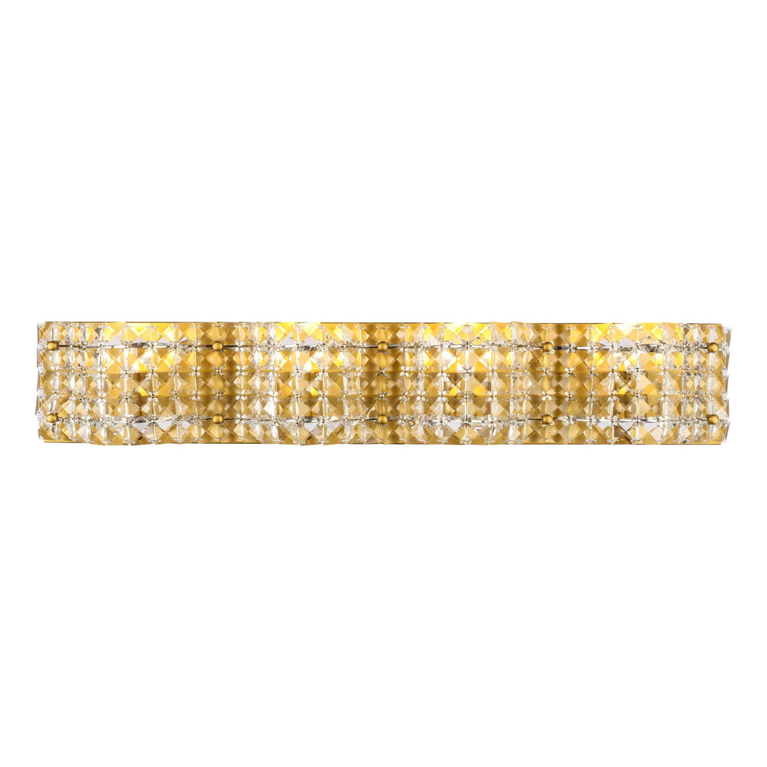 Ollie Vanity Light in Brass by Living District
