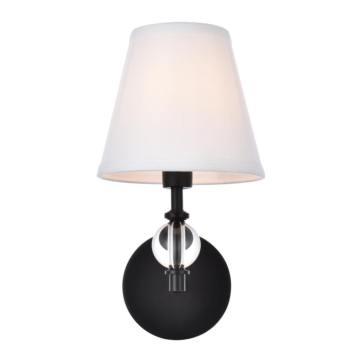 Bethany Wall Sconce in Black by Living District