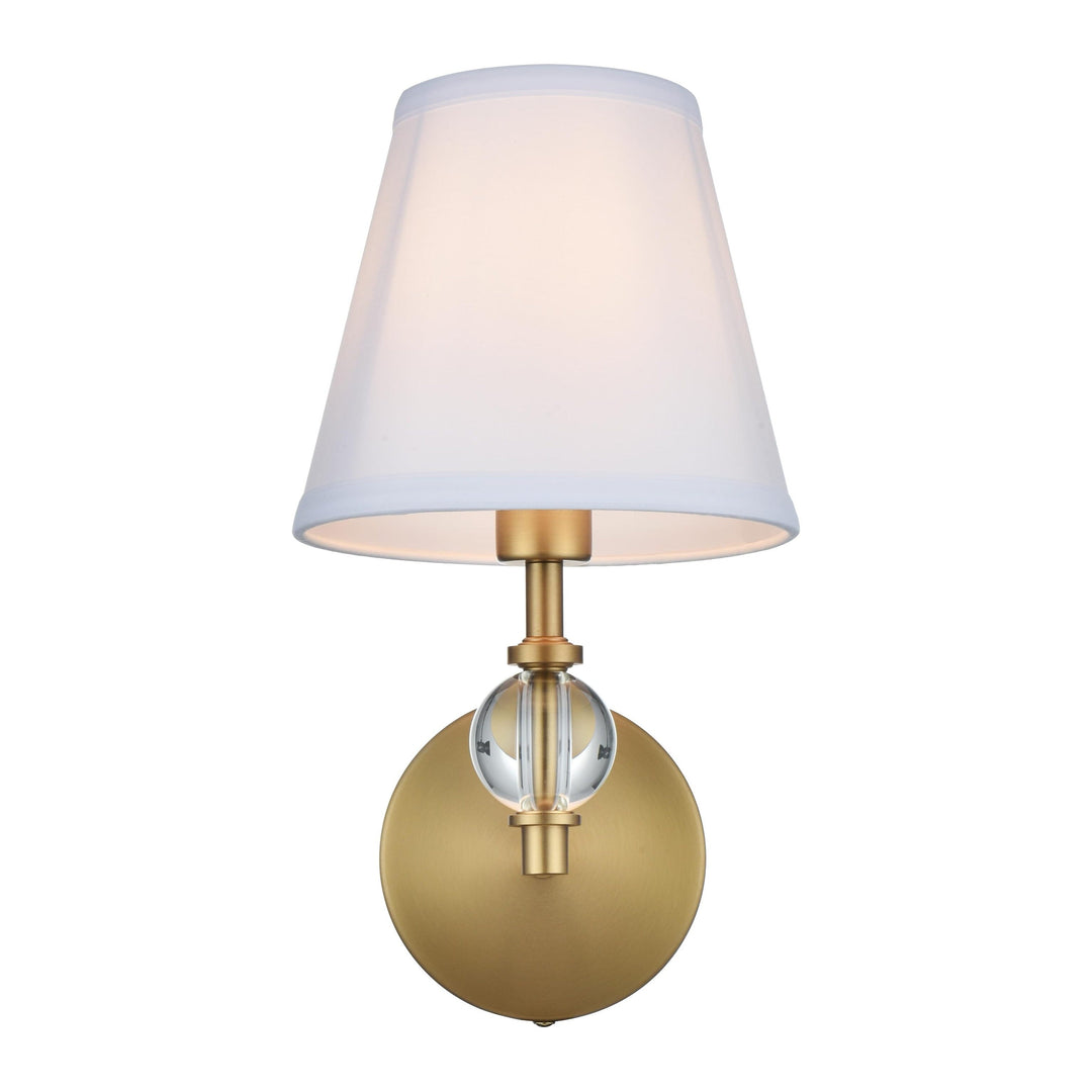 Bethany Wall Sconce in Satin Gold by Living District