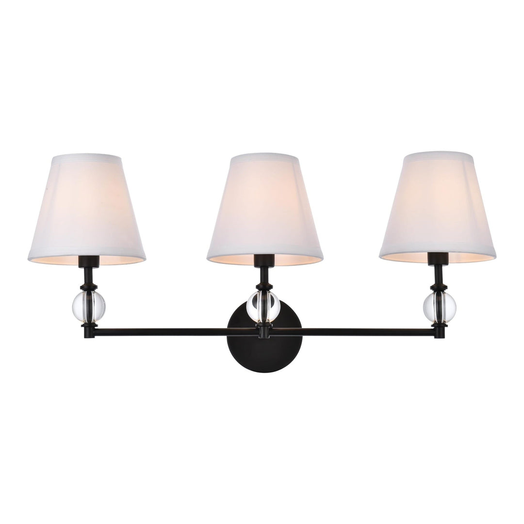 Bethany Vanity Light in Black by Living District