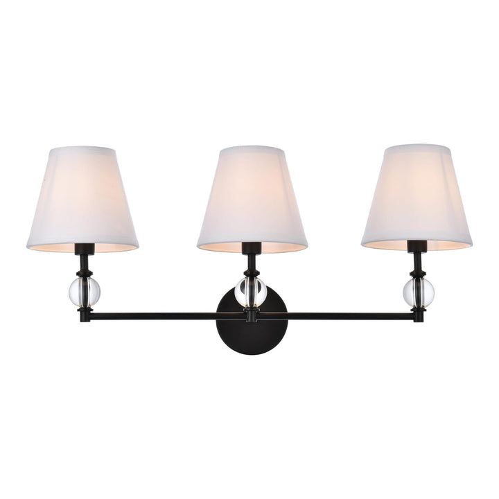 Bethany Vanity Light in Black by Living District