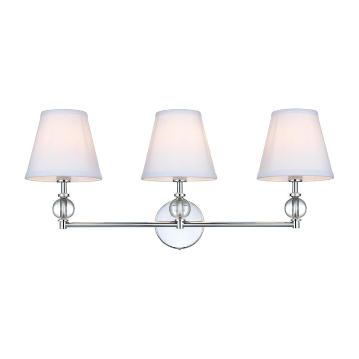 Bethany Vanity Light in Chrome by Living District