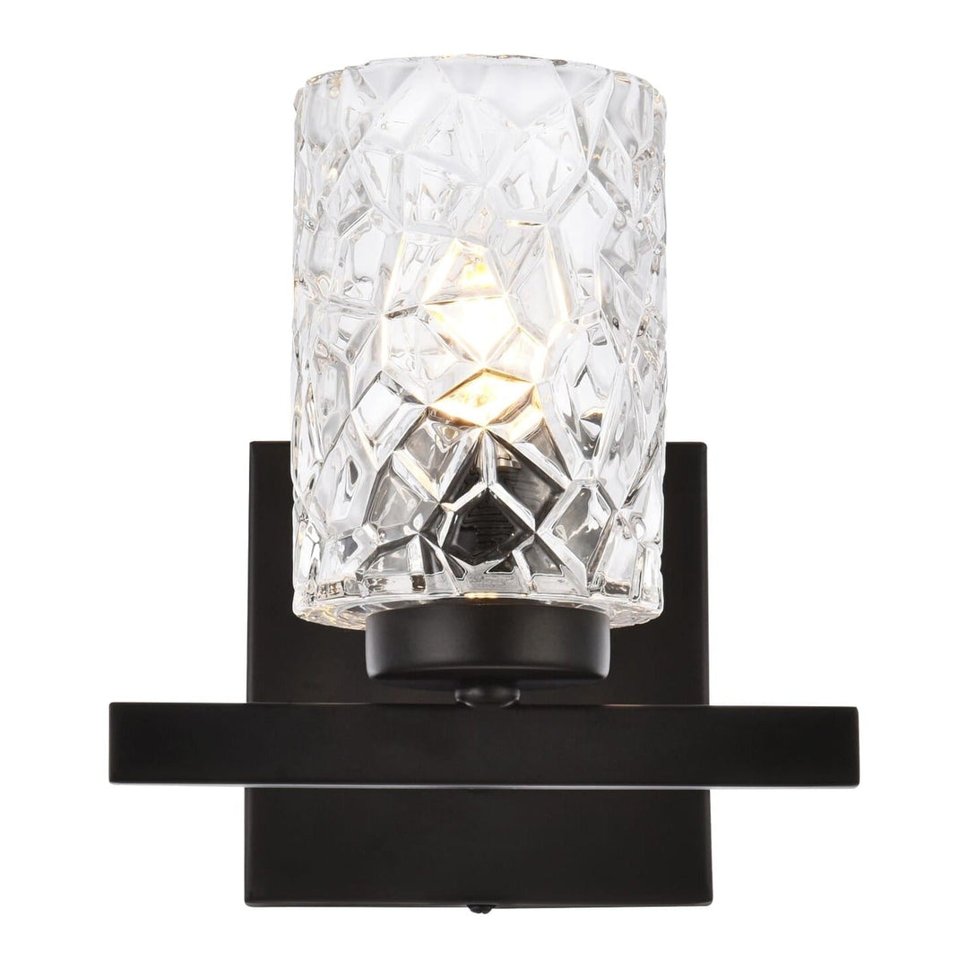 Cassie Wall Sconce in Black by Living District