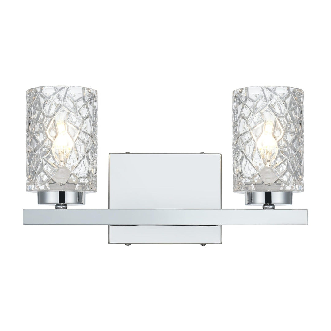 Cassie Vanity Light in Chrome by Living District