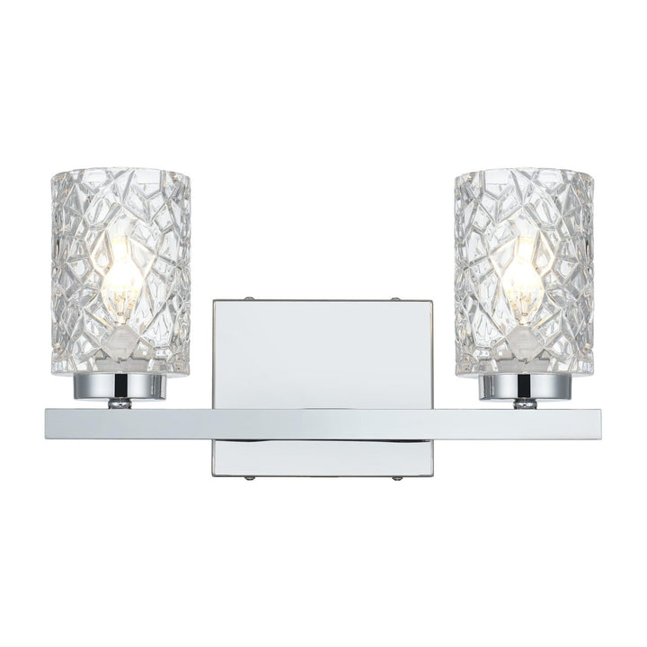 Cassie Vanity Light in Chrome by Living District