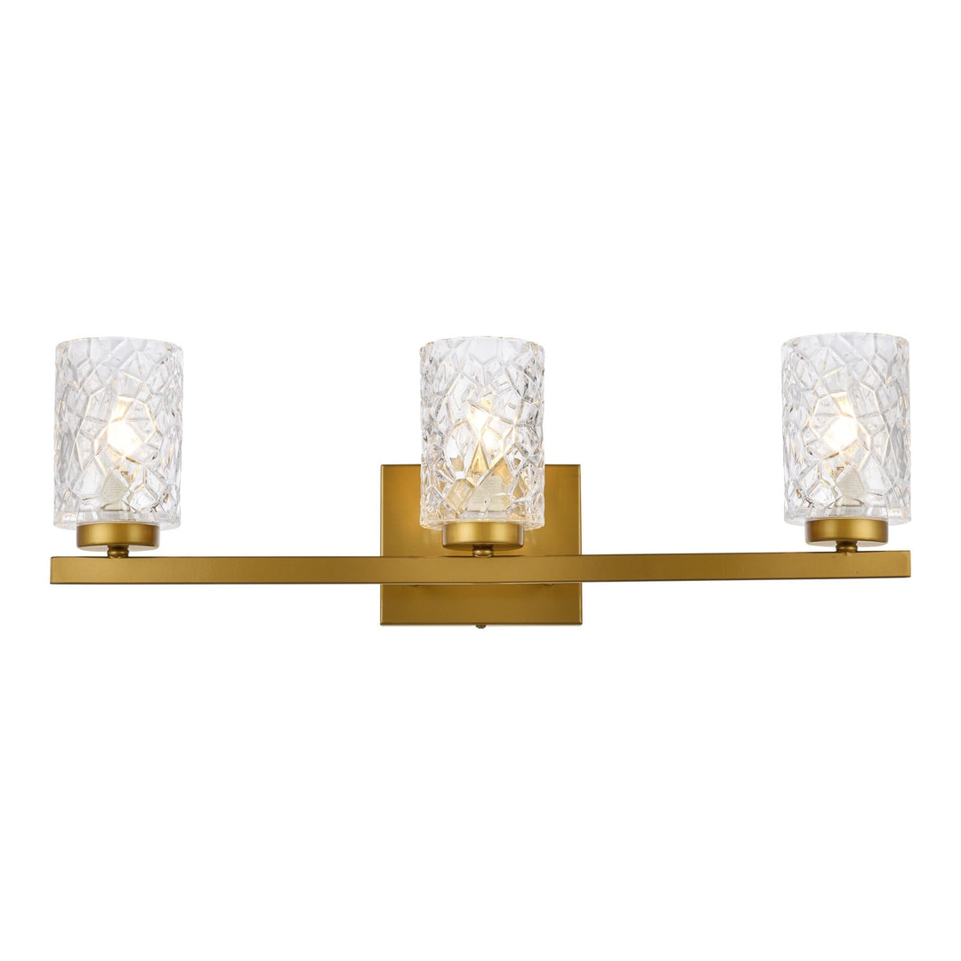 Cassie Vanity Light in Brass by Living District