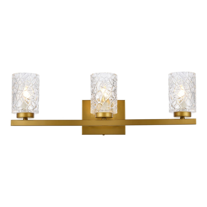 Cassie Vanity Light in Brass by Living District