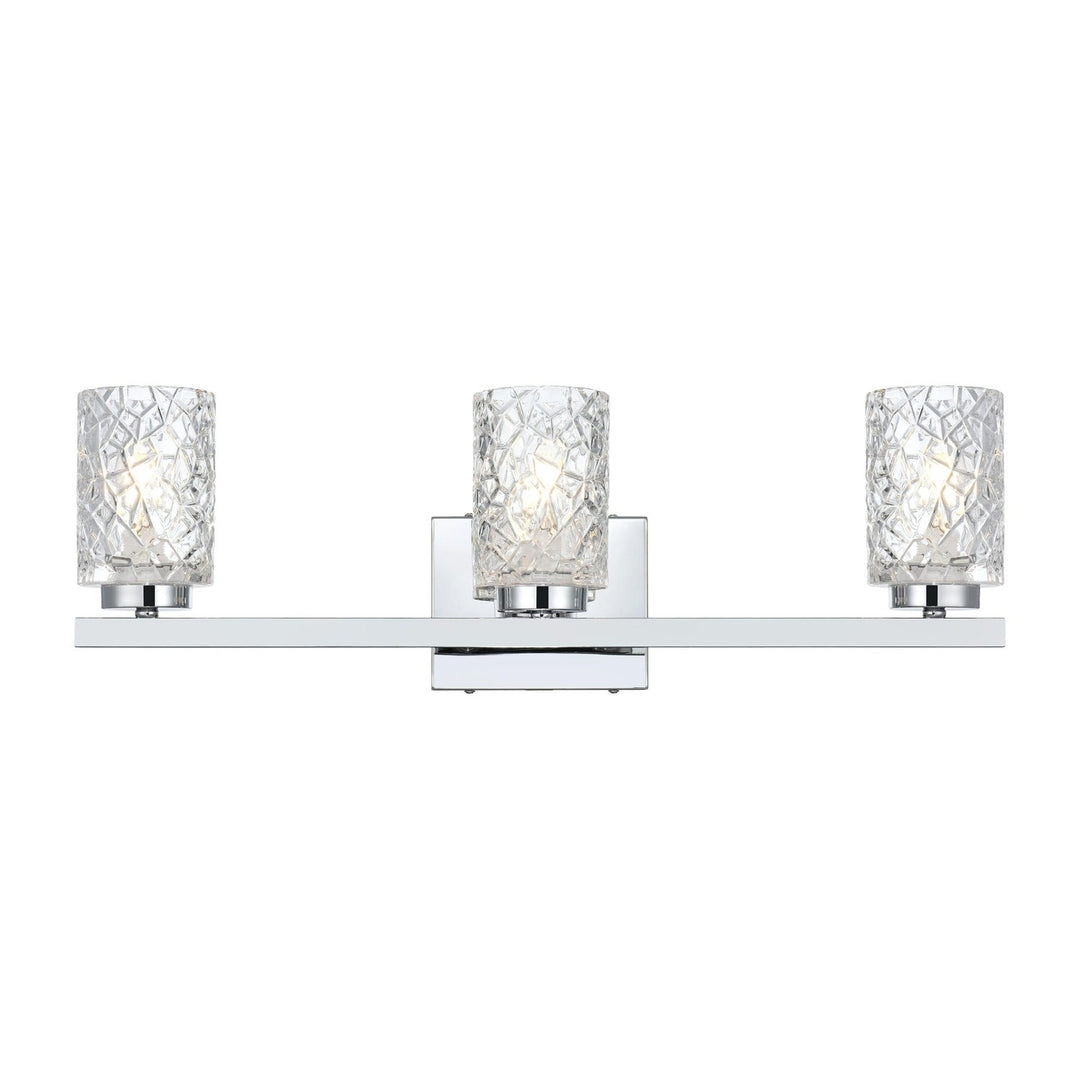Cassie Vanity Light in Chrome by Living District