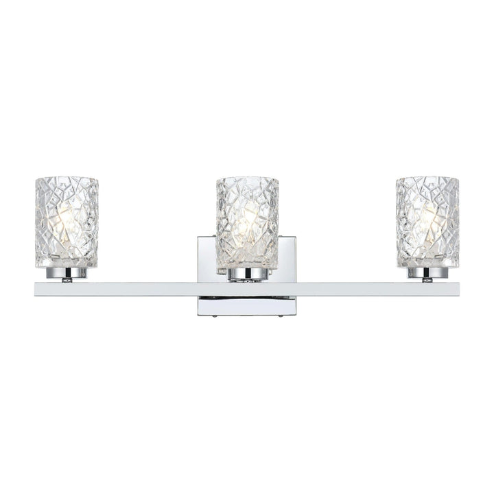 Cassie Vanity Light in Chrome by Living District
