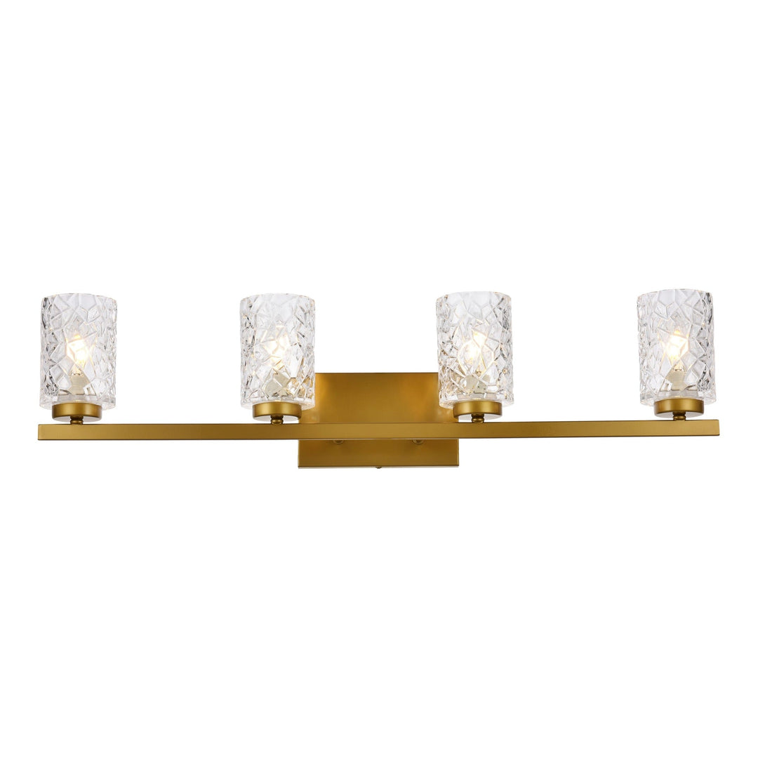 Cassie Vanity Light in Brass by Living District