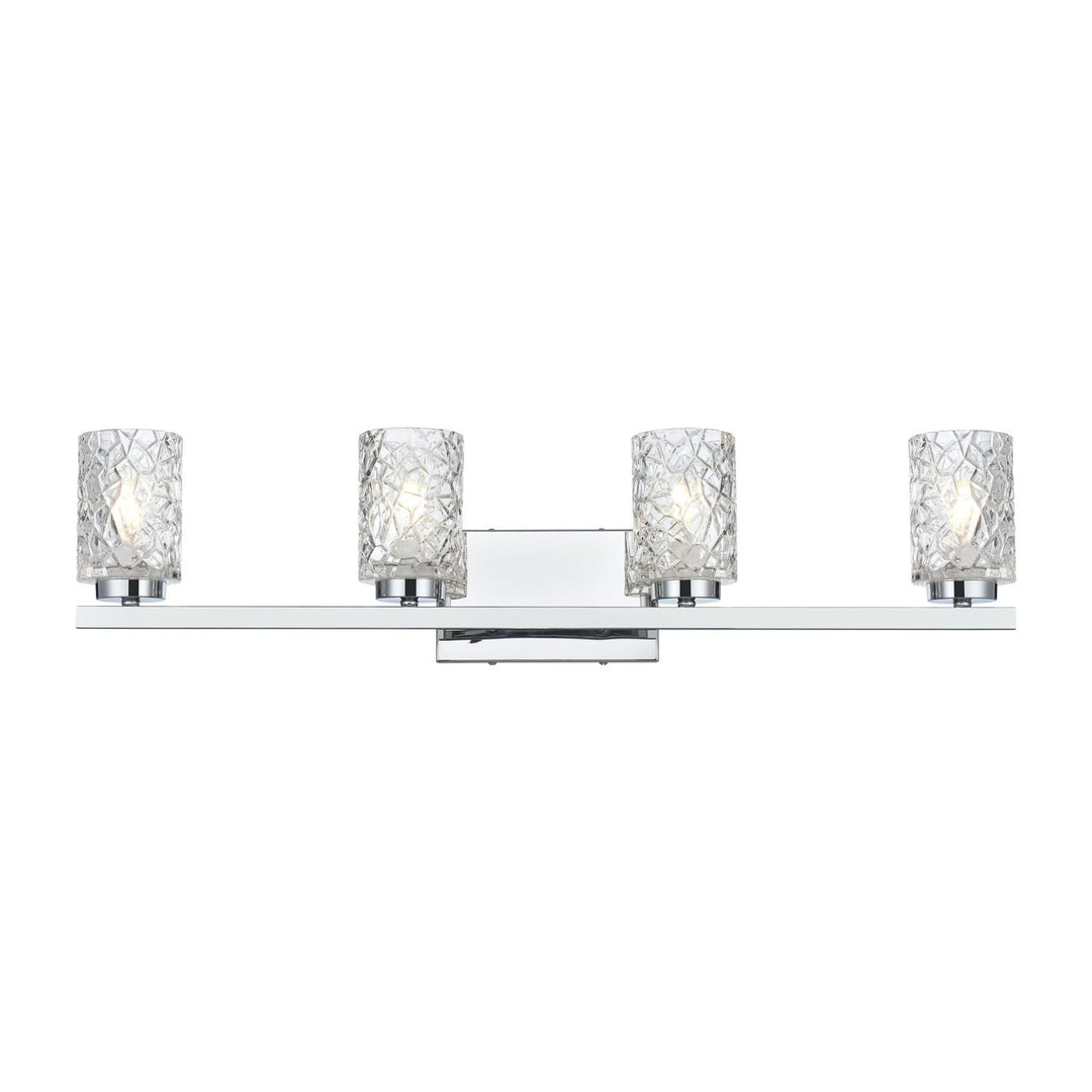 Cassie Vanity Light in Chrome by Living District