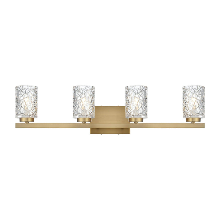 Cassie Vanity Light in Satin Gold by Living District