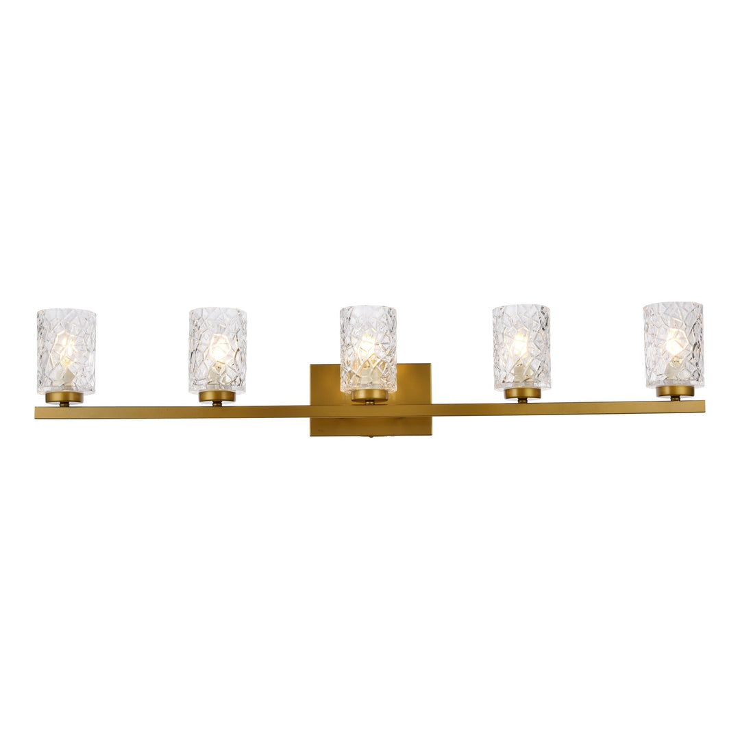 Cassie Vanity Light in Brass by Living District
