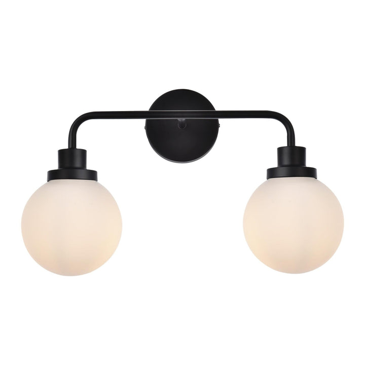 Hanson Vanity Light in Black by Living District
