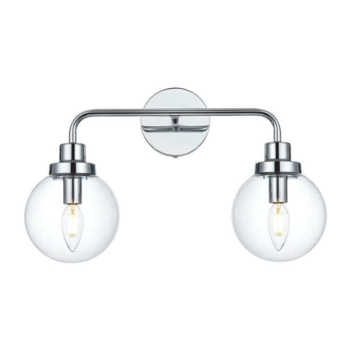 Hanson Vanity Light in Chrome by Living District