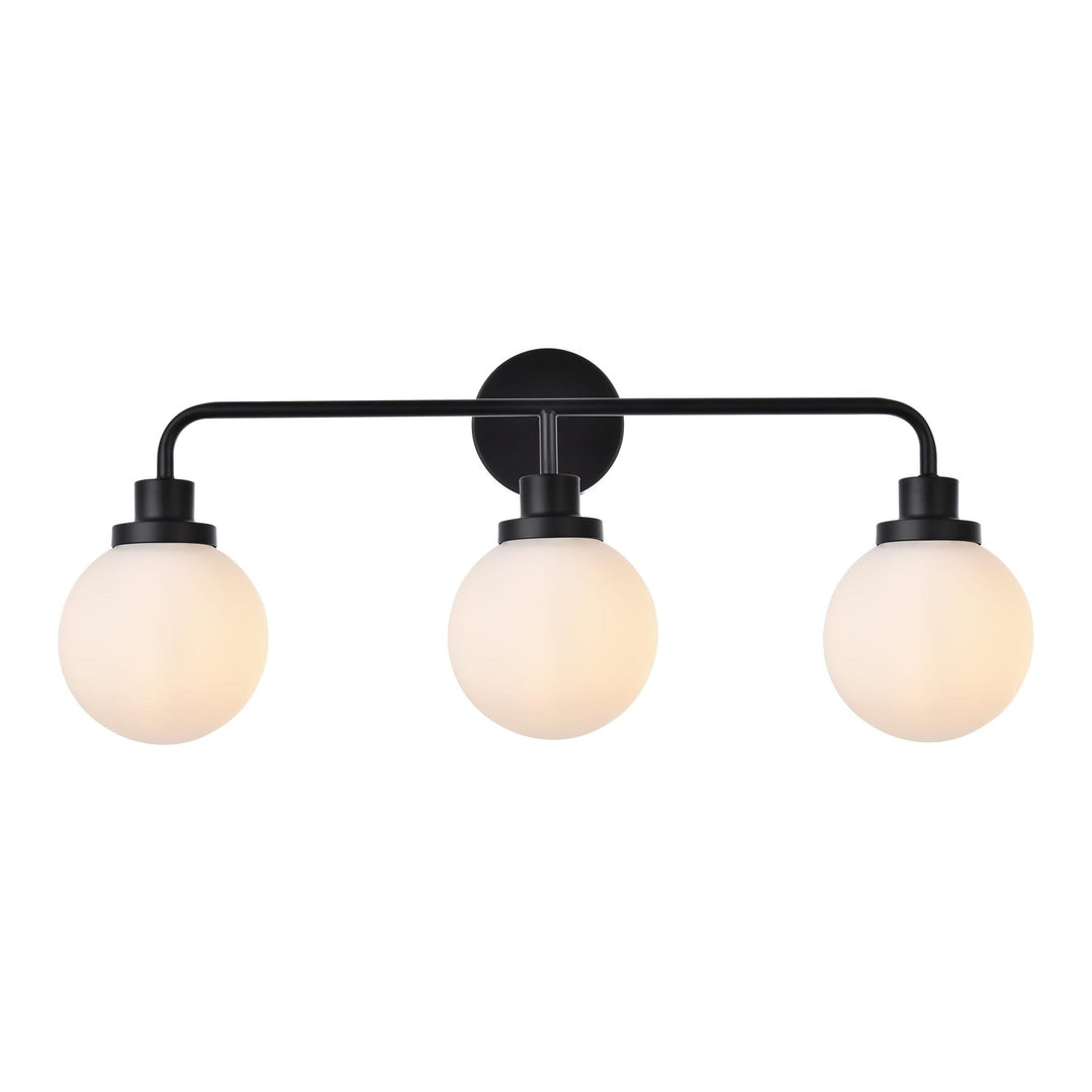 Hanson Vanity Light in Black by Living District