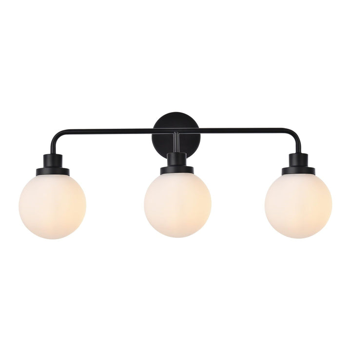 Hanson Vanity Light in Black by Living District