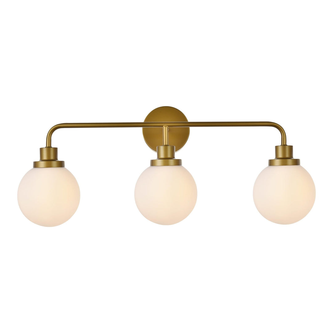 Hanson Vanity Light in Brass by Living District