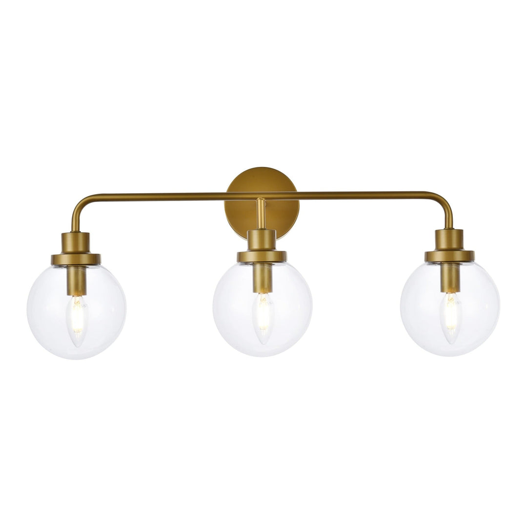 Hanson Vanity Light in Brass by Living District