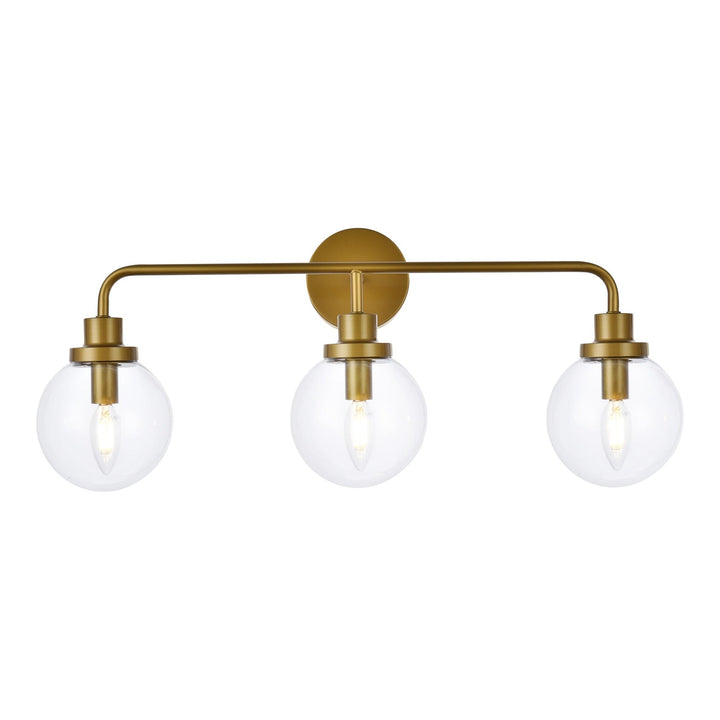 Hanson Vanity Light in Brass by Living District