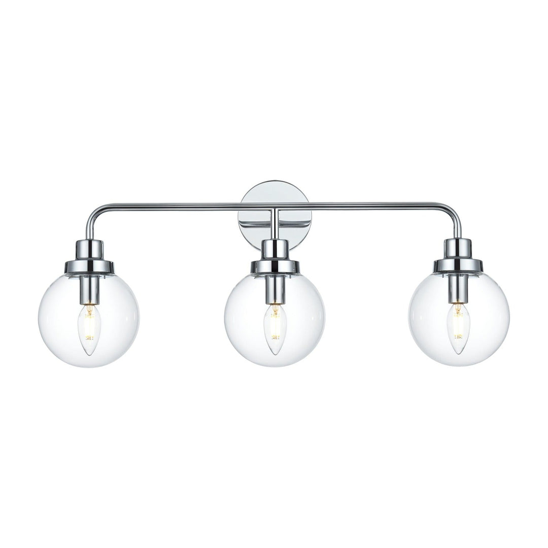 Hanson Vanity Light in Chrome by Living District