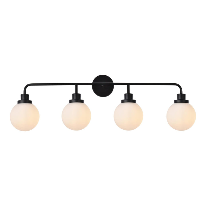 Hanson Vanity Light in Black by Living District