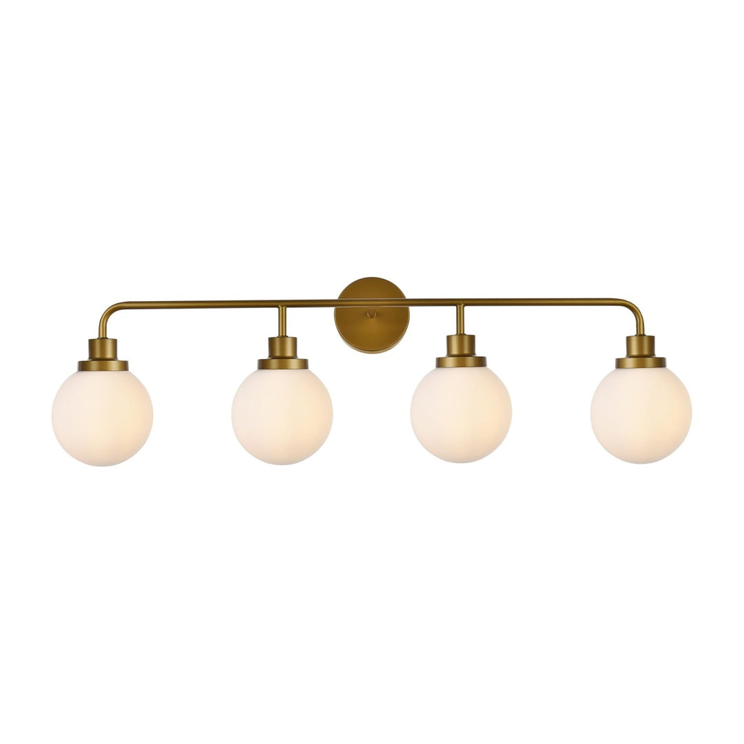 Hanson Vanity Light in Brass by Living District