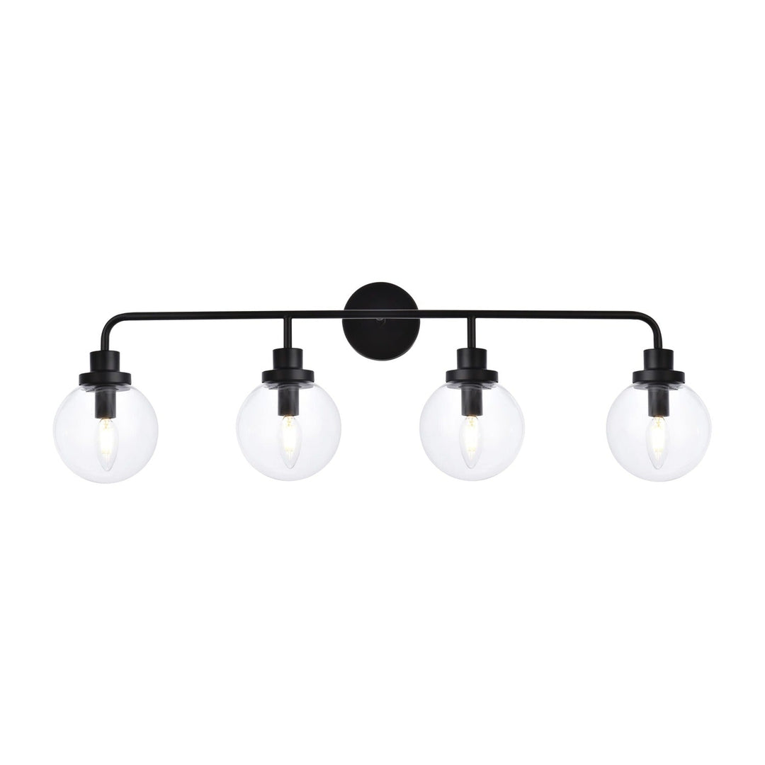 Hanson Vanity Light in Black by Living District