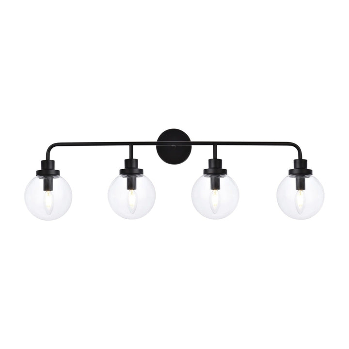 Hanson Vanity Light in Black by Living District