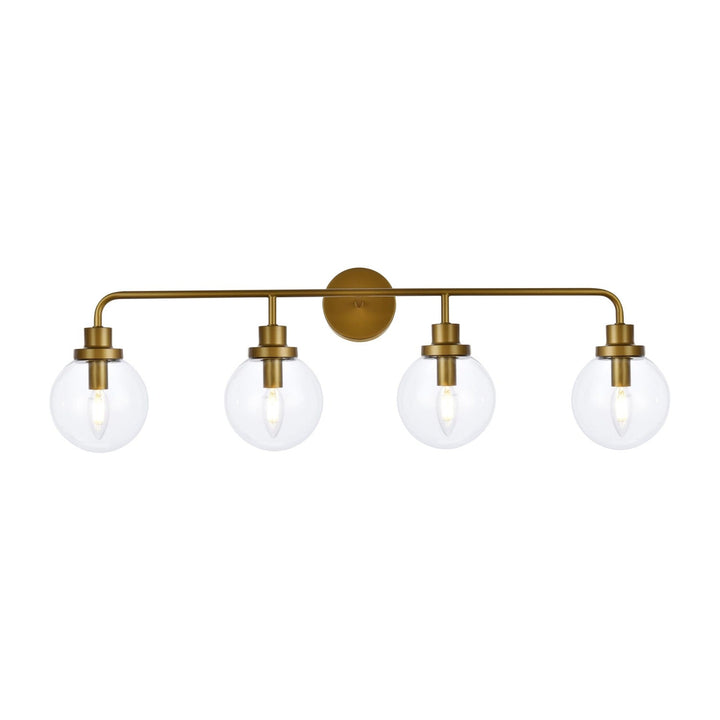 Hanson Vanity Light in Brass by Living District