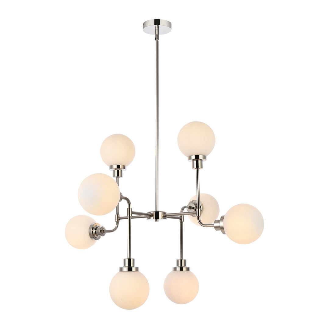 Hanson Pendant in Polished Nickel by Living District