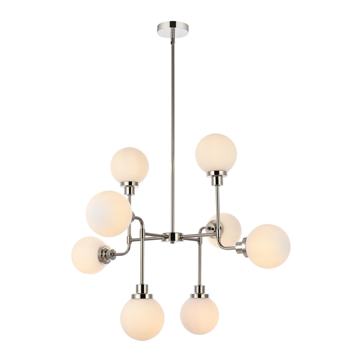 Hanson Pendant in Polished Nickel by Living District