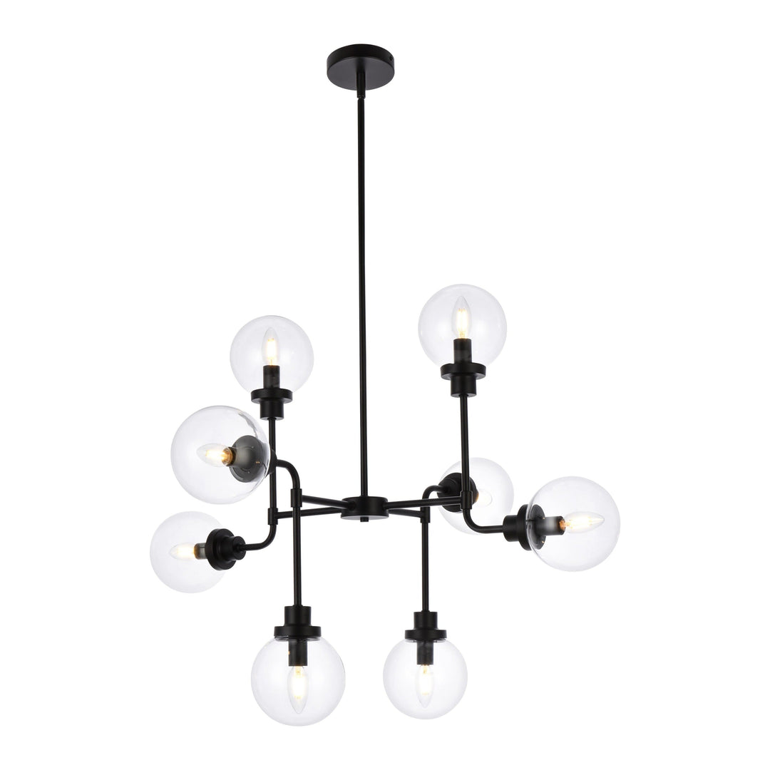 Hanson Pendant in Black by Living District
