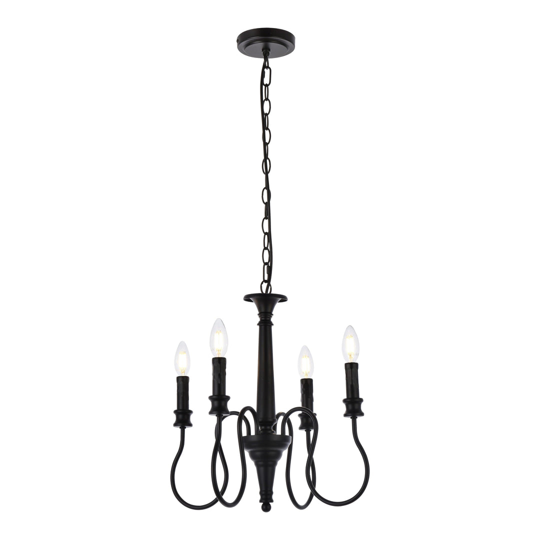 Flynx Pendant in Black by Living District