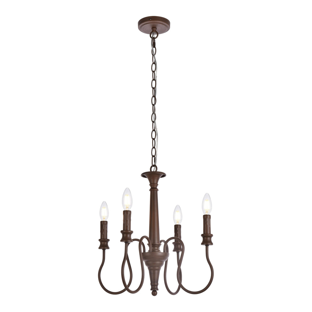 Flynx Pendant in Weathered Oak by Living District