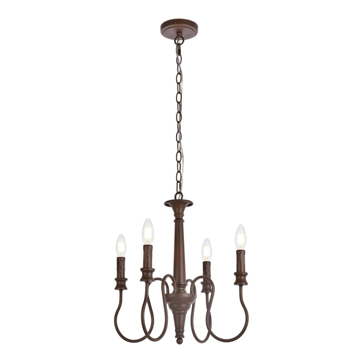 Flynx Pendant in Weathered Oak by Living District