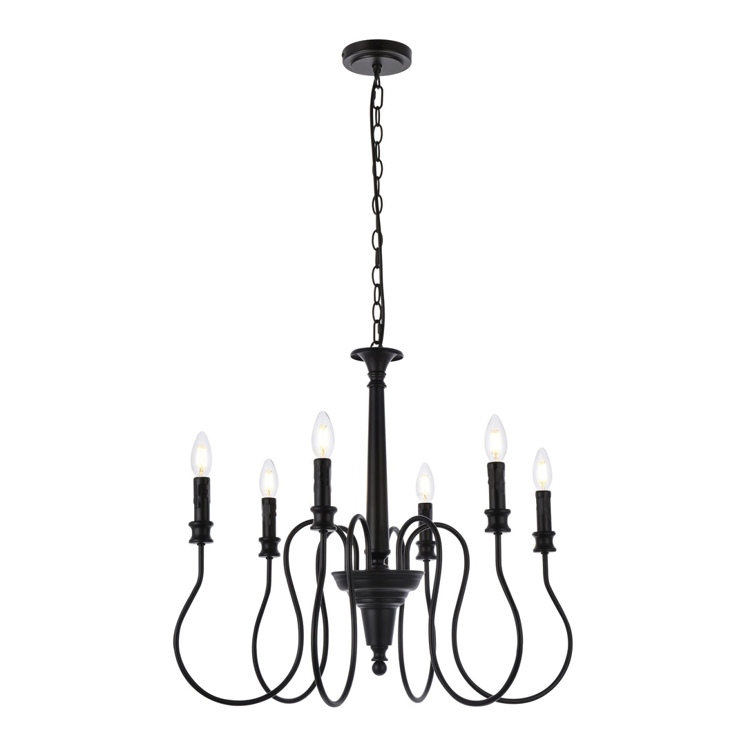 Flynx Pendant in Black by Living District