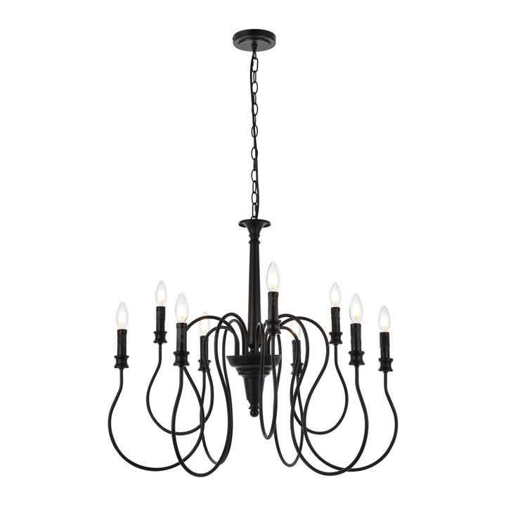Flynx Pendant in Black by Living District